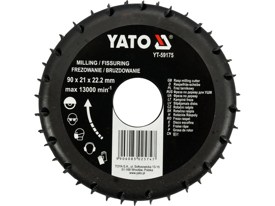 FREZĂ RAȘPEL 90X21X22.2MM