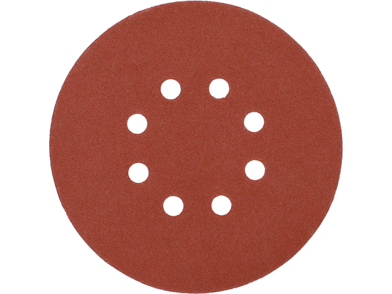 SET 50 DISCURI ABRAZIVE VELCRO, 150MM, 8 GĂURI, P220