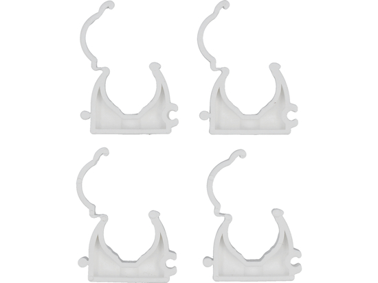 SET 4 CLEME BLOCABILE SUPORT ȚEAVĂ PVC, PE, PE-X, PP, PB, 20MM