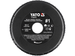 DISC RAȘPEL PENTRU POLIZOR UNGHIULAR, 120X6MM, NR1