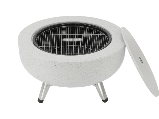 VATRĂ DE GRĂDINĂ 3 ÎN 1 CU GRILAJ 43.5CM