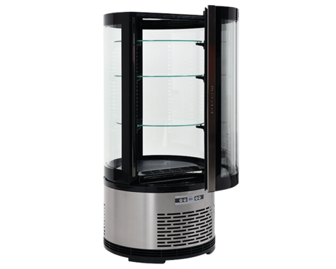 VITRINĂ FIRGORIFICĂ PRĂJITURI, 100L, 48X48X103CM