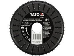 FREZĂ RAȘPEL 118X21X22.2MM, NR.1