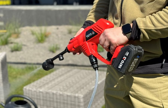 PISTOL DE SPĂLAT 18V, FUNCȚIE DE ASPIRARE A APEI, FĂRĂ ACUMULATOR