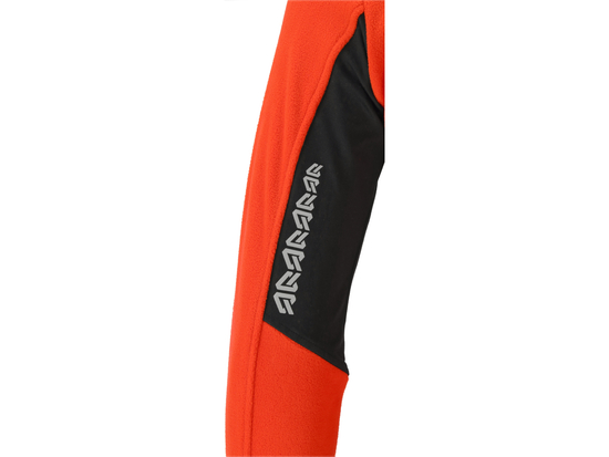 JACHETA FLEECE CU GLUGA SARNA ROSIE 3XL