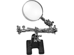 LUPĂ CU SUPORT REGLABIL, DIAMETRU 62MM