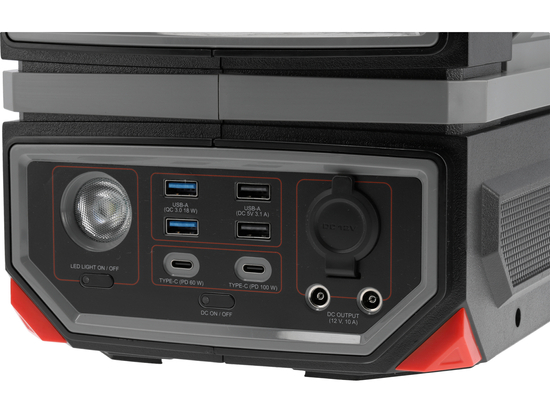 STAȚIE DE ÎNCĂRCARE PORTABILĂ 600W, 504WH, 230V, USB-C PD