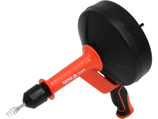 SPIRALĂ PENTRU CANALIZARE, TAMBUR, 6MMX7.6M