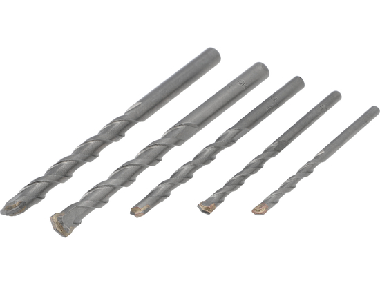SET BURGHIE PENTRU BETON 4, 5, 6, 8MM