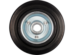 ROATĂ CU CAUCIUC NEGRU 150MM