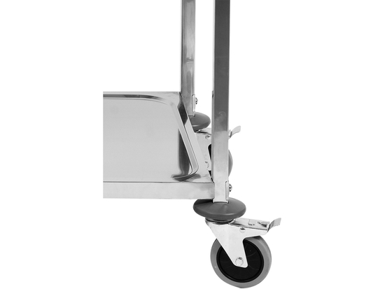 CĂRUCIOR PENTRU SERVIT - 2 POLITE, 950X500X950MM