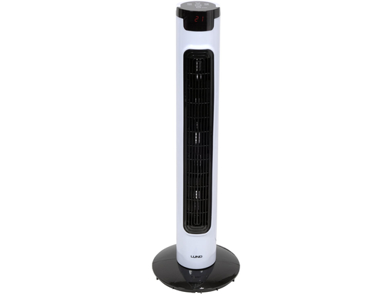VENTILATOR TURN, AFIȘAJ LED, 50W, ÎNĂLȚIME 81CM