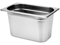 RECIPIENT GN1/4, OȚEL INOXIDABIL, 150MM, 3.1L