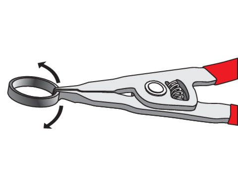 CLEȘTE DESFACERE COLIERE 225MM