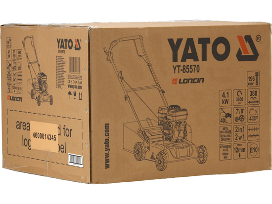 SCARIFICATOR/AERATOR 2ÎN1, PE BENZINA, 38CM