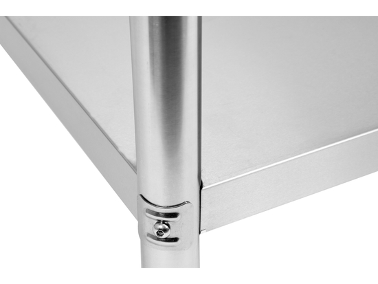 MASĂ DE LUCRU 1500X600XH850+100MM CU SPAȚIU DE DEPOZITARE ȘI TĂBLIE