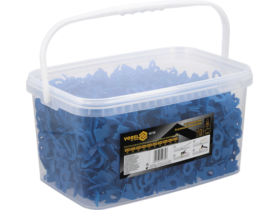 CLIPS 2MM PENTRU SISTEM NIVELARE PLĂCI, 900 BUC