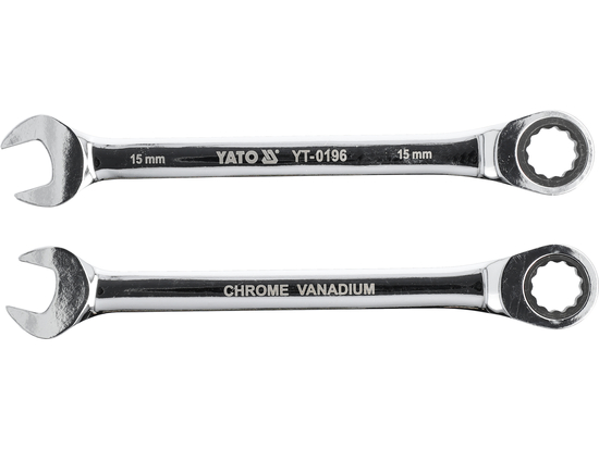 CHEIE COMBINATĂ CU CLICHET 15MM