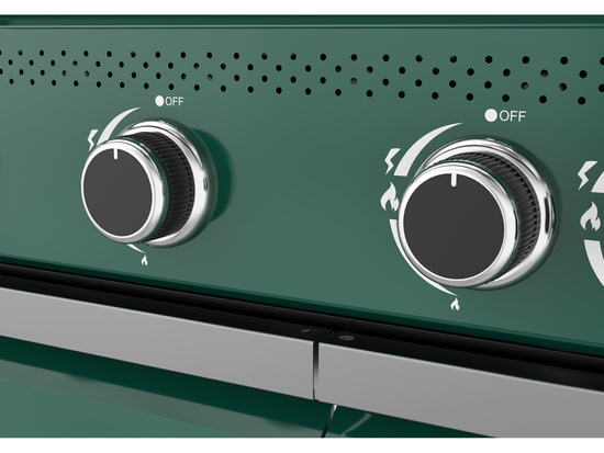 GRĂTAR GAZ ITAMI 4+1, 14,5KW, VERDE