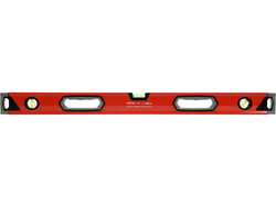 NIVELĂ DE ALUMINIU 800MM, 3 FLACOANE, PRECIZIE 0,5MM/M