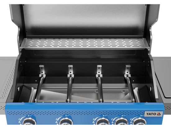 GRĂTAR GAZ ITAMI 4+1 14,5KW ALBASTRU