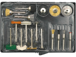 SET ACCESORII ABRAZIVE, 17 PIESE, PENTRU 79315