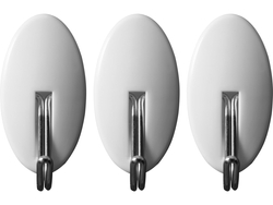 CÂRLIGE CU DUBLU ADEZIV , 0.8KG, 3 BUC