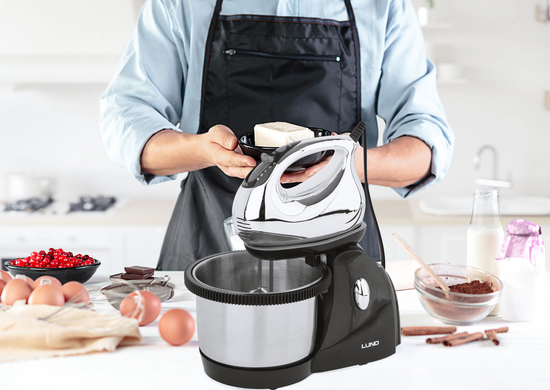 MIXER 200-250W CU BOL DIN OȚEL INOXIDABIL