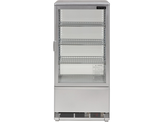 VITRINĂ FIRGORIFICĂ 78L 42X38X96 - ARGINTIU