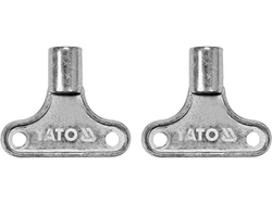 CHEIȚĂ METALICĂ AERISITOR CALORIFER, 2 BUC