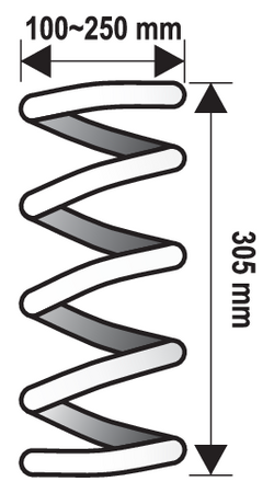 PRESĂ DE ARCURI 2900KG MAX