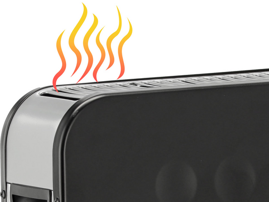 CONVECTOR ELECTRIC 2000W NEGRU