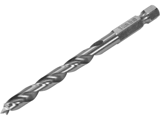 BURGHIU PENTRU LEMN 6MM, PRINDERE HEXAGONALĂ