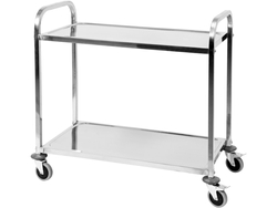 CĂRUCIOR PENTRU SERVIT - 2 POLITE, 950X500X950MM