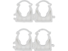 SET 4 CLEME BLOCABILE SUPORT ȚEAVĂ PVC, PE, PE-X, PP, PB, 15-16MM