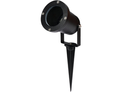 REFLECTOR GU10 CU SUPORT NEGRU DE ALUMINIU