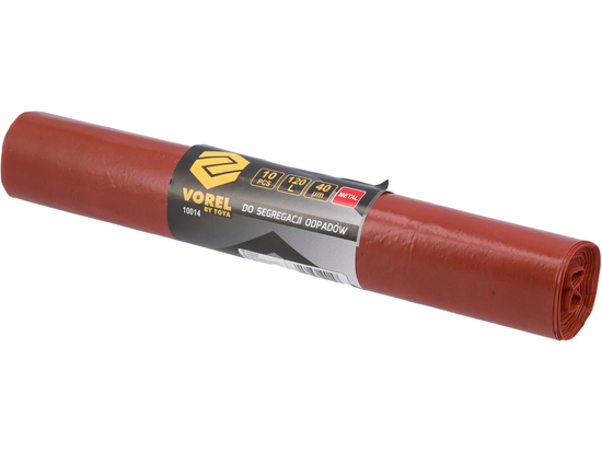 SET 10 SACI PENTRU DEȘEURI DIN METAL 120L