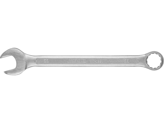 CHEIE COMBINATĂ SATINATĂ 22MM