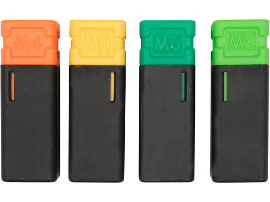 SET CLESTE ȘURUBURI NITUIBILE M4-M8, 46 BUC