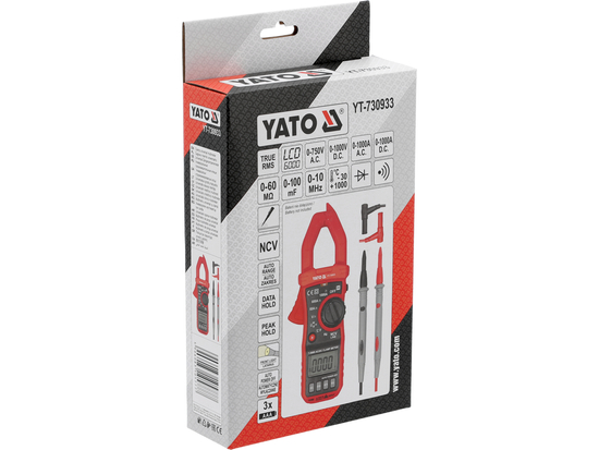 CLAPMETRU TRUE.RMS/AC/DC 10MA-1000A