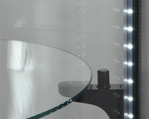 VITRINĂ FIRGORIFICĂ PRĂJITURI, 100L, 48X48X103CM