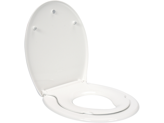 CAPAC WC 2-ÎN-1, PP-O, ÎNCHIDERE LENTĂ