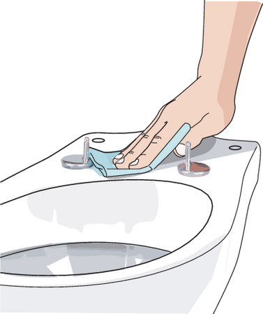 CAPAC TOALETĂ PP, ÎNCHIDERE LENTĂ