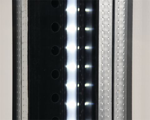 VITRINĂ FIRGORIFICĂ PRĂJITURI, 400L, 65X65X190CM