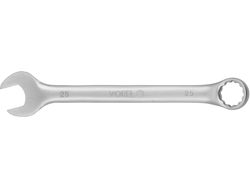 CHEIE COMBINATĂ SATINATĂ, CR-V, 25MM