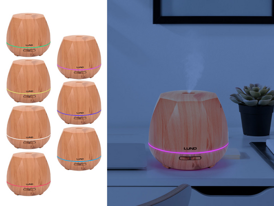 DIFUZOR AROMATERAPIE 500ML, 12W, TELECOMANDĂ