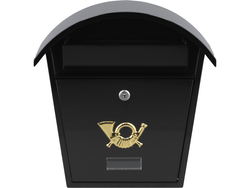 CUTIE POȘTALĂ 380X320X105MM, NEAGRĂ