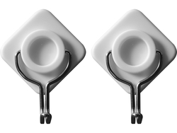 CÂRLIGE CU DUBLU ADEZIV 2 BUC