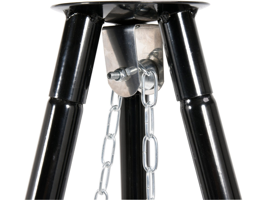 GRĂTAR CU TREPIED ȘI LANȚ, 52CM