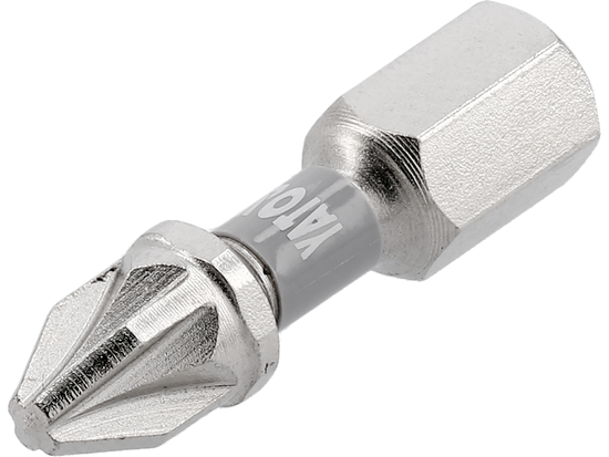 BIȚI 1/4 25MM PZ2, 2 BUC, NI